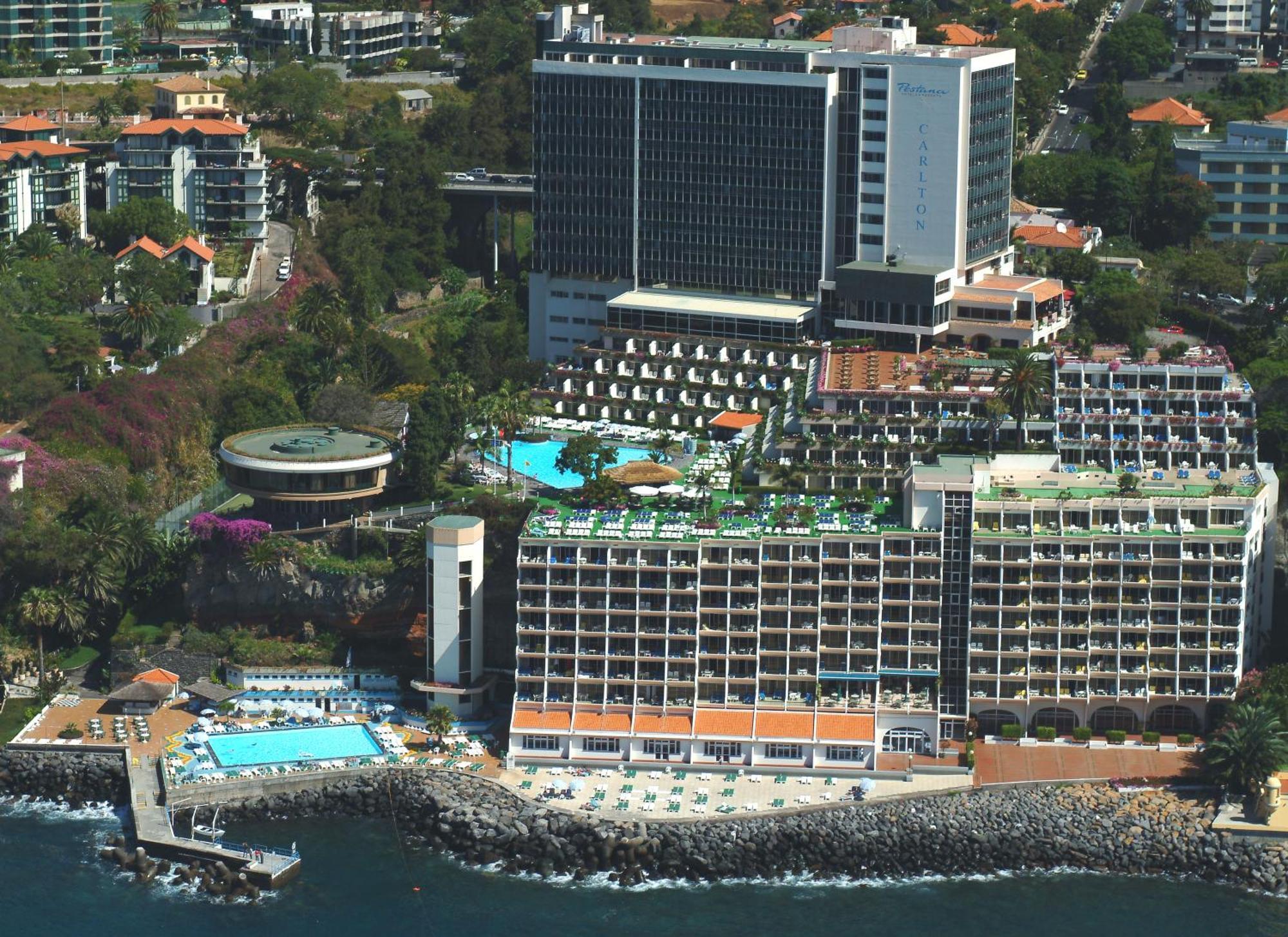 Pestana Carlton Madeira Ocean Resort Hotel Funchal  Exterior foto Aerial view of the resort